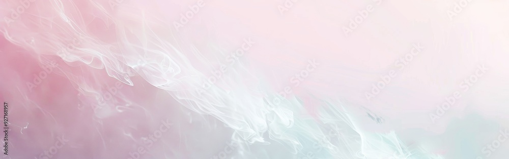 Poster a soft, abstract background image with a gradient of pink, white, and grey hues. the image appears t