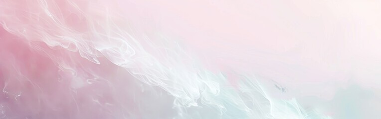 Obraz premium A soft, abstract background image with a gradient of pink, white, and grey hues. The image appears to be a watercolor painting with light and airy brushstrokes.