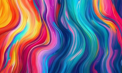 Obraz premium Abstract Colorful Swirls