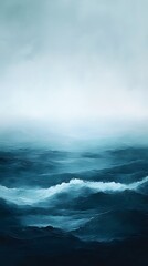 Fototapeta premium storm over the sea