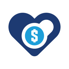Fototapeta premium Philanthropy icon