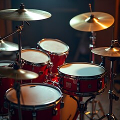 drum kit isolated