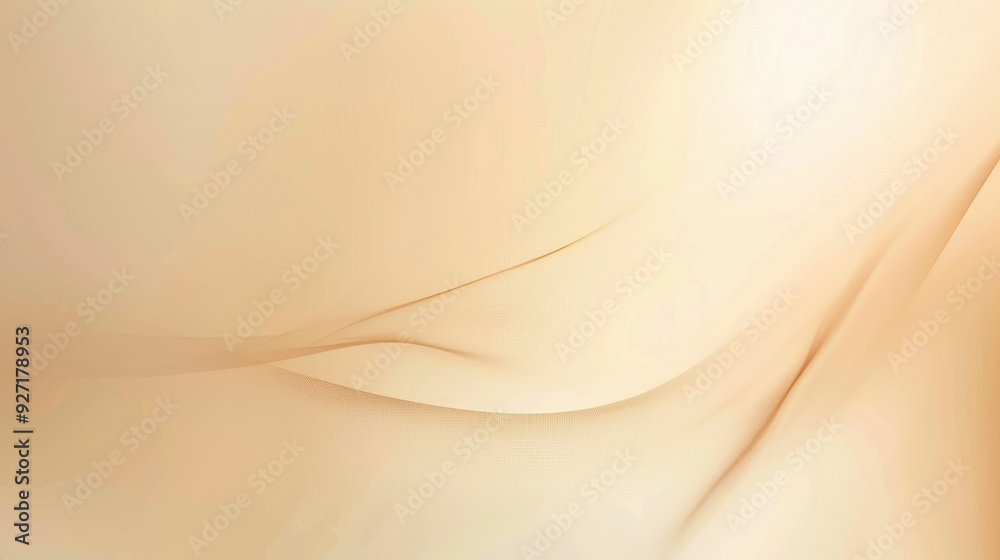 Poster a close-up shot of beige fabric, capturing its texture and the subtle play of light and shadow. the 