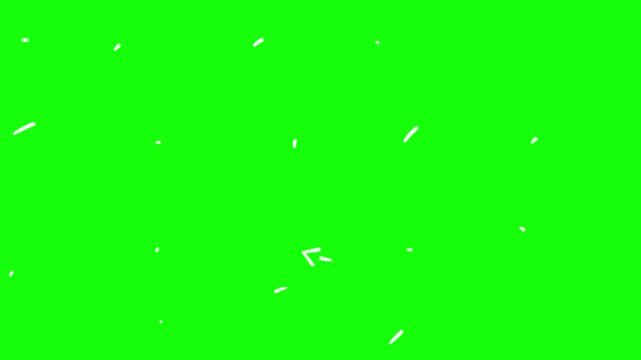 かわいい手描き風シンプル矢印　アニメーション　セット