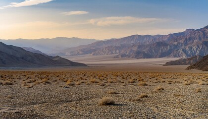 barren nature due to the dry season. Dry and cracked soil, severe water shortage. generative ai