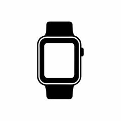 Smartwatch vector flat icon, perfect for software and gadget UI.