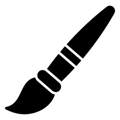 Paint brush icon for painting