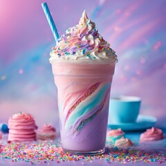 Very delicious Unicorn Frappe Bright image 