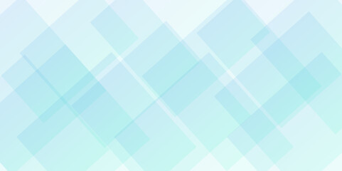 Blue abstract background template design. Modern Vector white square and triangle line background. Abstract gradient space banner design with Geometric background technology concept.