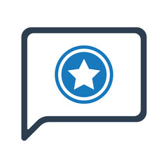 Communication chat icon