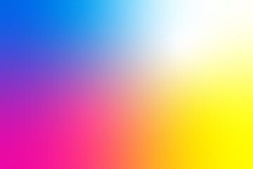 Colorful Gradient Bright Watercolor Abstract Background. Wallpaper. Vector Illustration