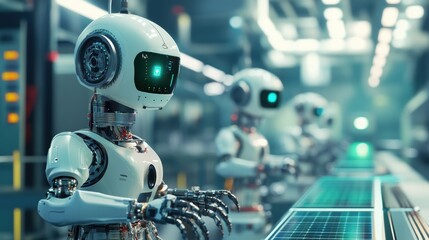 Futuristic Robots in Sustainable Energy Manufacturing