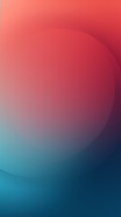 Obraz premium Round red blue gradient background, blurred grain texture, dense texture grain, irregular, variegated noise grainy, simple, vector, high definition, high detail, digital art, poster poster title backg