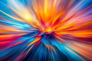 Obraz premium Abstract Colorful Swirling Background.