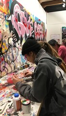 Teen Street Art Class: Expressing Creativity Through Graffiti Techniques