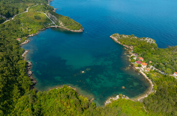 Beautiful landscape of Gideros Bay - Cide, Kastamonu, Turkey