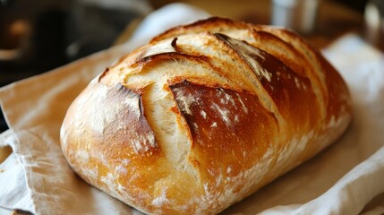 Naklejka premium Sourdough loaf