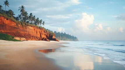 Varkala: beach n' cliff