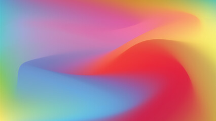 colorful gradient abstract background with wave pattern.