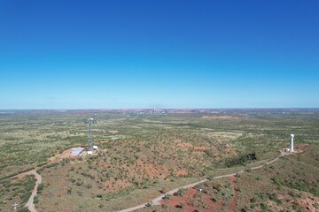Aerial photo of Mount Isa Queensland Australia