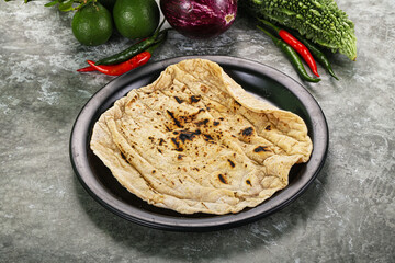 Indian traditional tandori bread - Roti