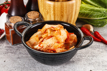 Korean cuisine fermented cabbage kimchi