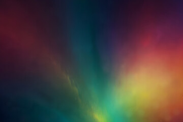 Abstract Colorful Bright Seamless Blending Background Creating Northern Light Effect: Eye-Catching, Wonderful, and Relaxing with Copy Space