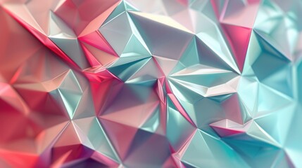 Abstract Low-Poly background. triangulated texture. Design 3d. Polygonal geometrical pattern. Triangular modern style AI generated