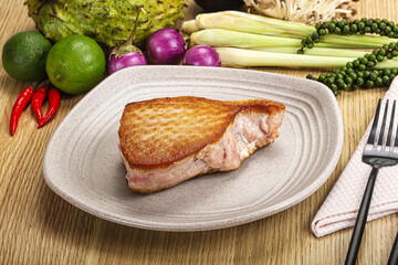 Roasted fresh delicous Tuna steak