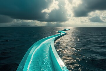 Vibrant Turquoise Canal of Evolving Metadata in a Deep Sea of Digital Innovation