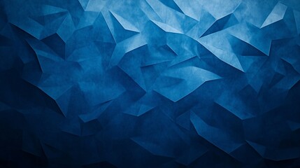 Obraz premium Abstract Geometric Blue Background