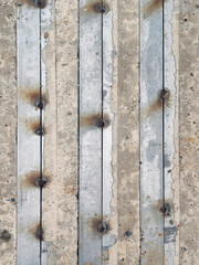 Texture of old gray concrete wall for background
