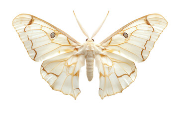 A stunning close-up of a white butterfly showcasing intricate wing patterns and delicate features, perfect for nature enthusiasts.