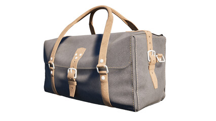 leather bag isolated