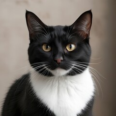 mysterious black feline