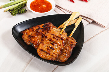 Thai Street foof pork satay