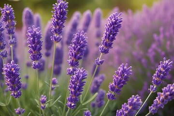 Obraz premium Stunning Lavender Flower Artwork for Aromatherapy and Home Decoration