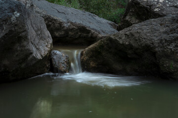 waterfall in the mountains, Ciucas Waterfall, Cheile Turzii, Romania, waterfall, mountains, nature, landscape, water, river, forest, cascade, outdoors, scenery, wilderness, rocks, flowing water,