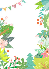botanical vector background