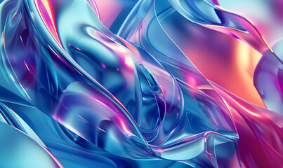 abstract 3d render detail waves and sparkle background