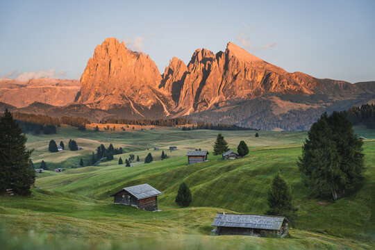alpe di suisi in dolomites ,italy