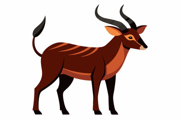 saola vector style on a white background