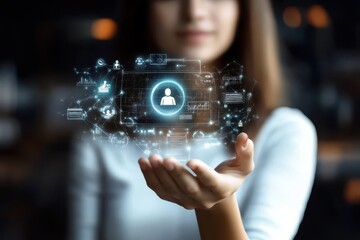 Digital Interface. Cybersecurity training Machine learning engineer Hyper personalization transformation Decentralized identifier Talent marketplace PeopleStrong People AI Eightfold Optimize Health H