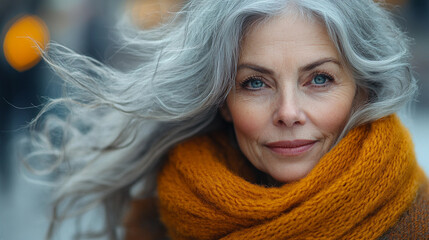 Conceptual photo with senior elderly man woman devoted to older people care support help day