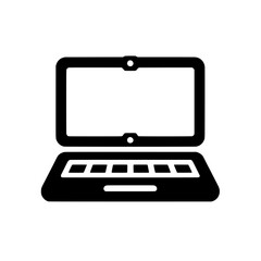 laptop vector illustration isolated - computer vector