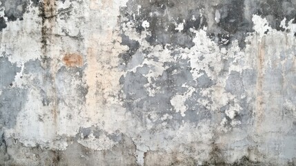 Fototapeta premium Weathered Concrete Wall with Peeling Paint