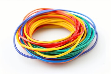 multicolored wires