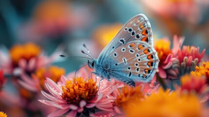 Obraz premium Butterfly on a Flower