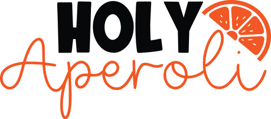 Aperol SVG T-Shirt Design Template