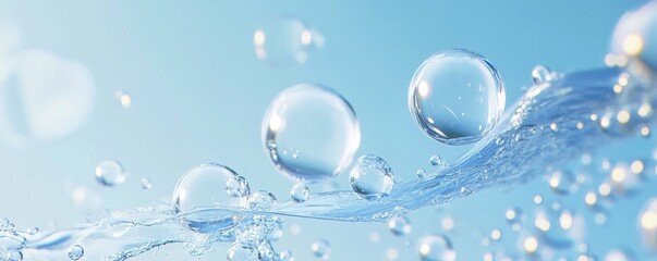  background with soap bubbles 
